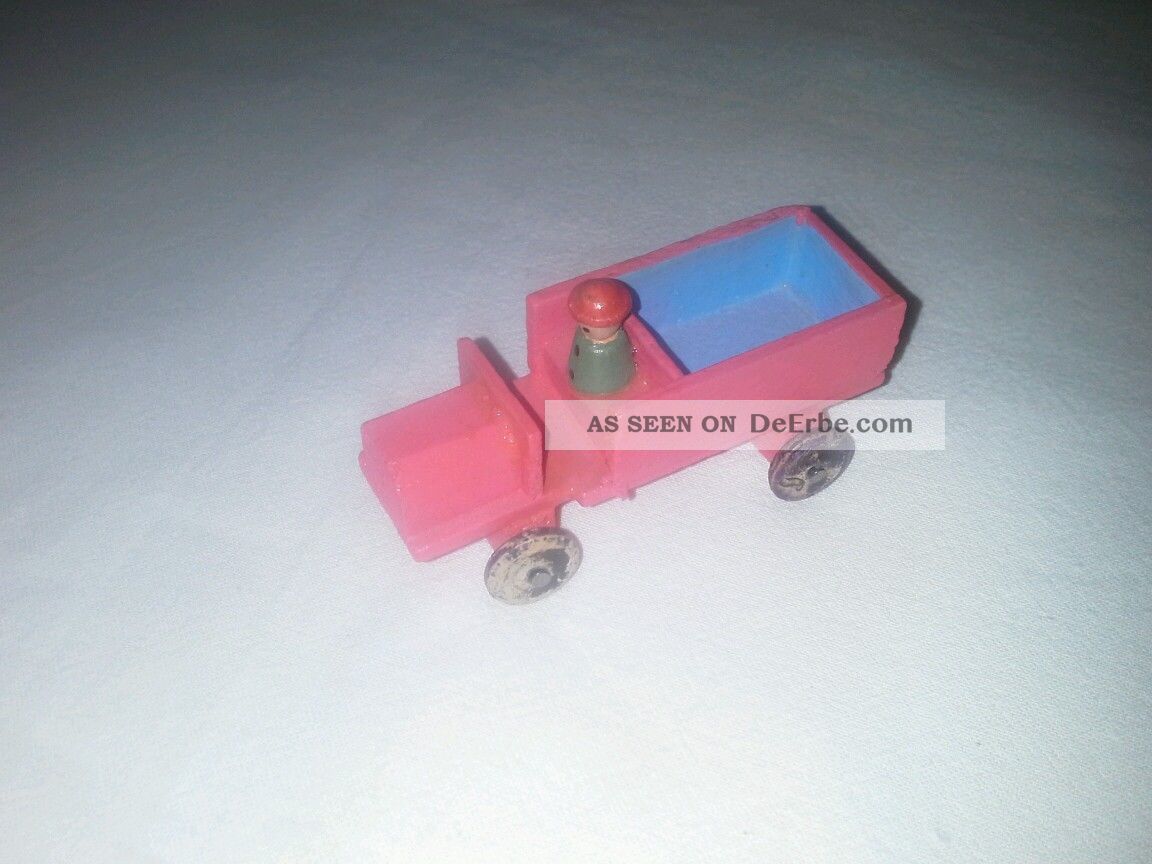 Uralte Miniatur Lkw Aus Dem Erzgebirge Antike Originale vor 1945 Bild
