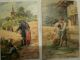 8 Alte Postkarten Vater Unsre (1907) Votivbilder & Sakralmalerei Bild 3