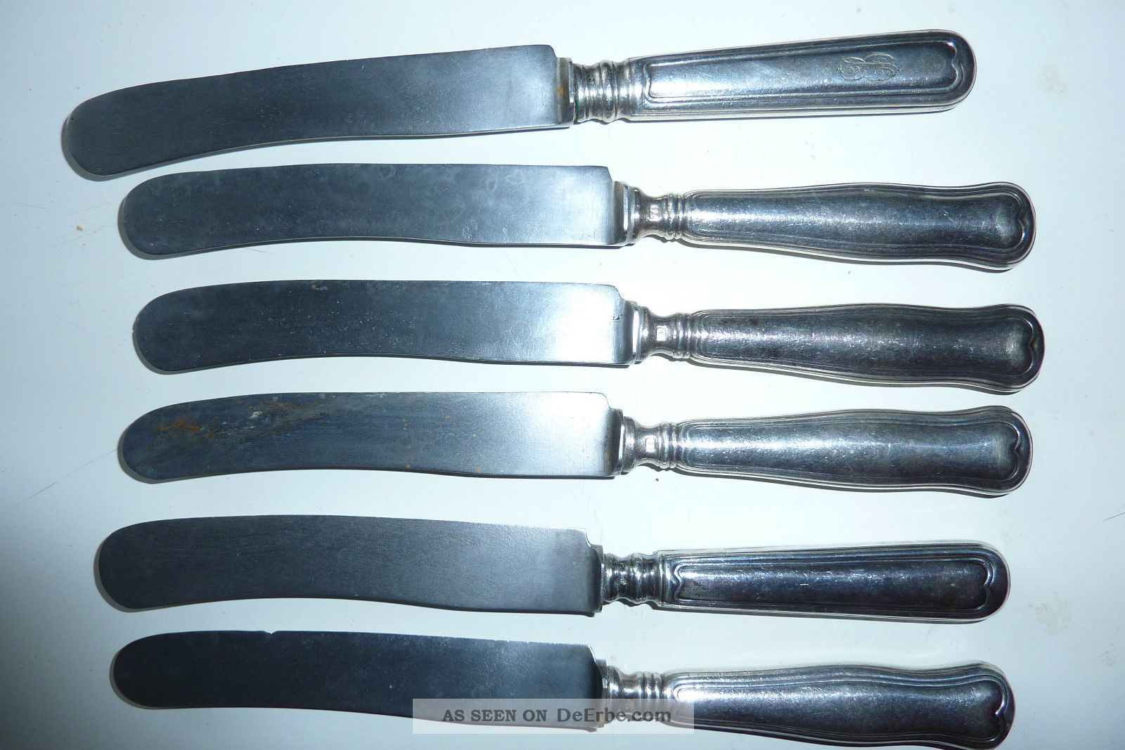 Sechs Alte Messer Objekte vor 1945 Bild