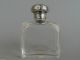 Edler Engl.  Art DÉco Parfum Flakon,  Mit 925 Sterling Silber Deckel,  London Um 1902 Objekte vor 1945 Bild 1