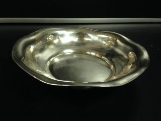Elegante Schale Aus 800 Er Silber,  ⌀ Ca.  17 Cm Bild
