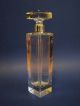 Art Deco Whiskey - Kristall - Glas - Karaffe,  835er Silber Objekte vor 1945 Bild 2
