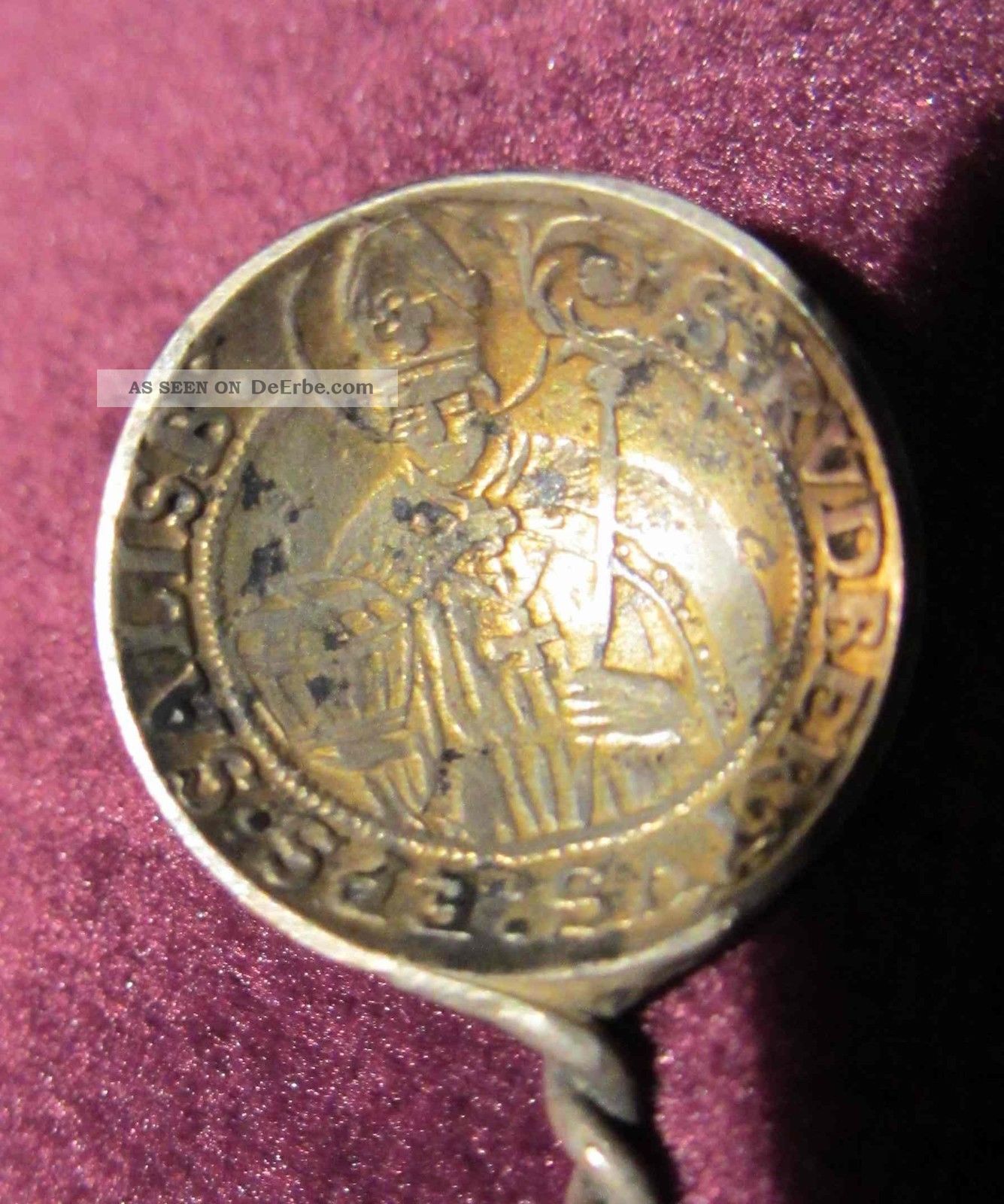 3 Kreuzer 1681,  Alt Vergoldet,  Salzburg Erzbist.  Max Gandolf Von Künbg.  1668 - 1687 Objekte vor 1945 Bild