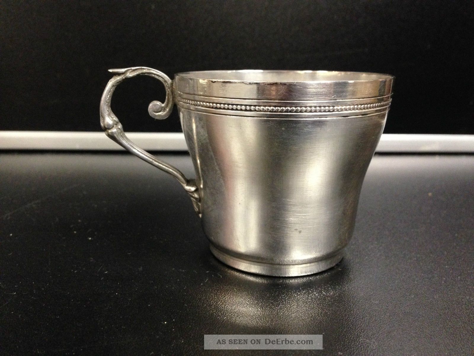 Alter Becher / Tasse Aus Silber Objekte vor 1945 Bild