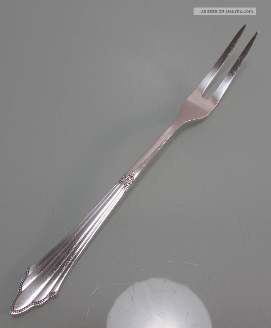 Aufschnittgabel Wmf Fächermuster Fächer 90er Fleischgabel Model 900 Objekte ab 1945 Bild