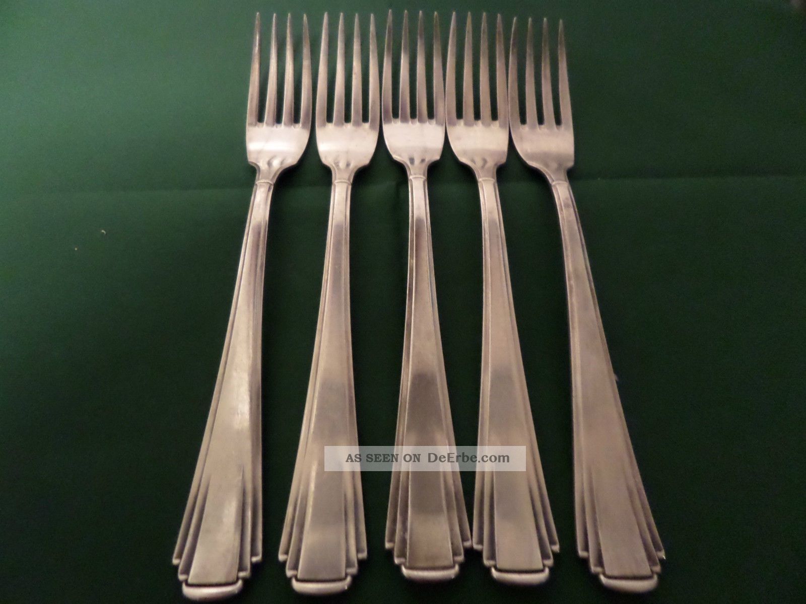 Tafelgabeln Forks Art Deco Bauhaus P&w Picard & WielpÜtz Objekte vor 1945 Bild