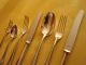 Tolles Bauhaus Art Deco Silber Besteck,  Lutz Weiss,  42tlg.  Pyramiden Muster Objekte vor 1945 Bild 3