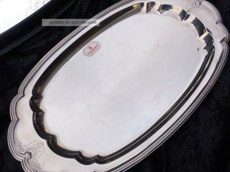 Servierplatte Wmf Englische Rose 32x16cm Servierplatte Wmf Englische Rose 32x16cm