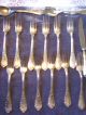 Wellner Besteck Antik Rokoko Wohl Serie Pluto 90er Silberauflage 12 Pers.  36tlg. Objekte vor 1945 Bild 2