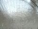 ♛ Großes Englisches Rundes Silber - Tablett 
