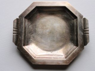 Alte Sehr Schöne Achteckige Silberschale,  Nachlass,  Silber?,  Dachbodenfund Bild