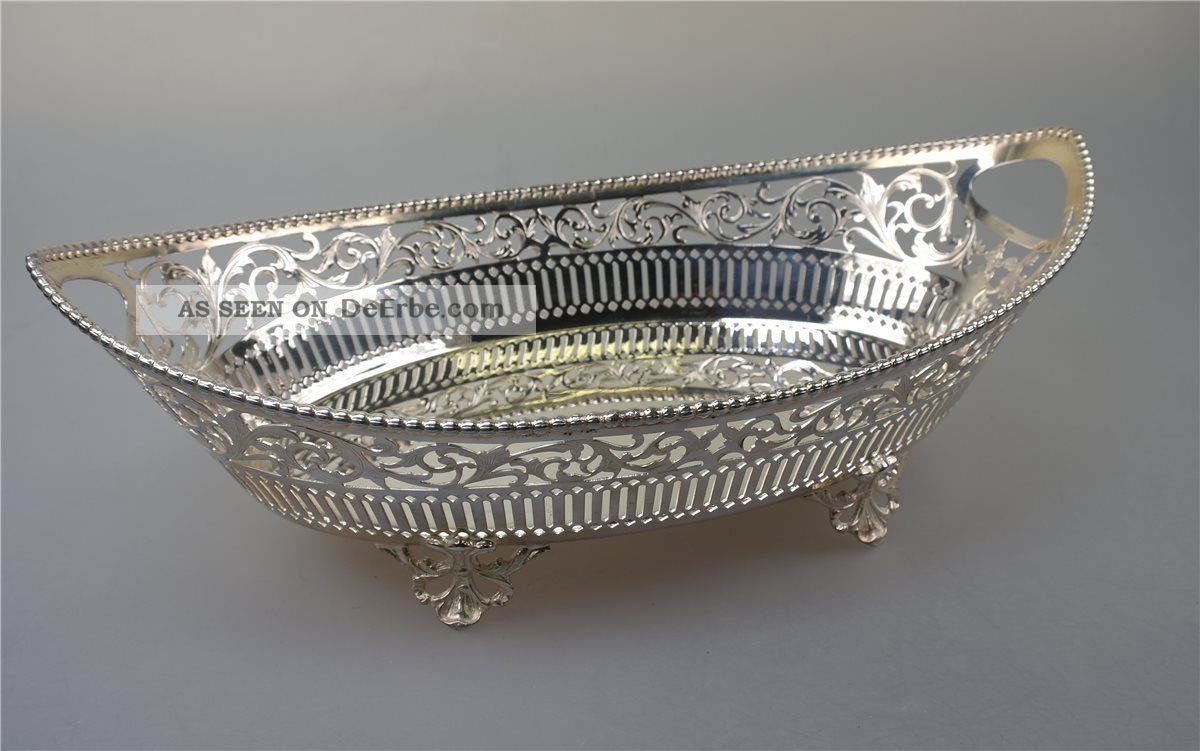 Jugendstilmotiv Brotkorb,  925 Silber (2514) Objekte nach 1945 Bild
