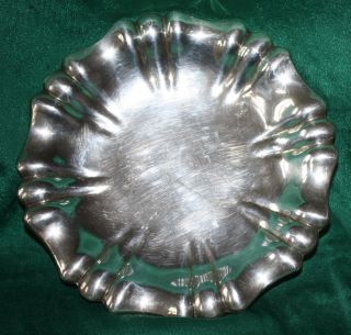 Alte Silberschale,  Schale Silber 800,  Österreich - Ungarn,  Durchmesser Ca.  21,  5 Cm Bild