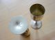 Eis Becher Hotel Silber Versilbert Sekt Kelch Schlanke Form Patina Edel 280 G Objekte ab 1945 Bild 1