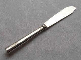 Rar Kaiserliches Buttermesser Wr Und Kaiserkrone In 800er Silber Bild
