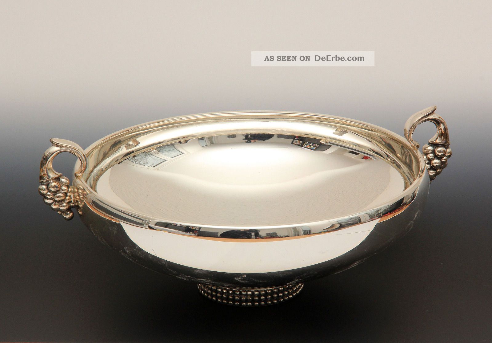 Sehr Schöne Alte Silberschale 925 Sterlingsilber 358 G Objekte nach 1945 Bild