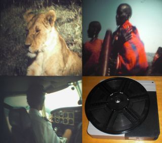 8 Privatfilm 1973 Kenia Safari Big 5 Masai Sonnenfinsternis Flug Tauchen Bild