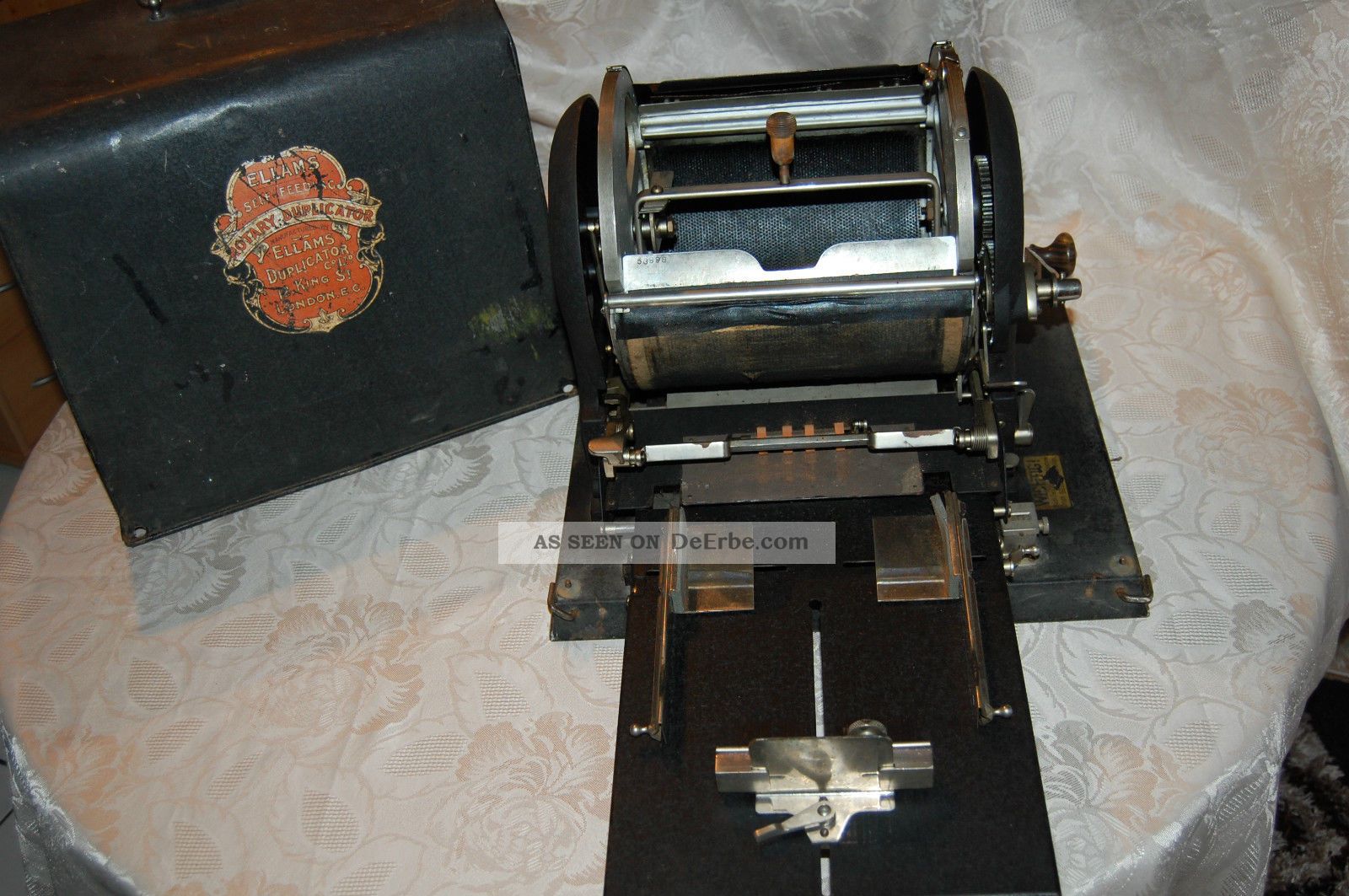 Ellams Rotary Duplikator Druckmaschine Vervielfältiger Vintage Mit ...