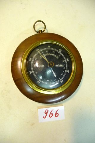 Nr.  966.  Altes Barometer Wetterstation Bild