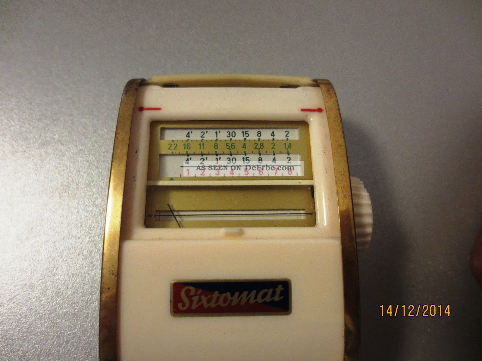 Posemètre Sixtomat Vintage Années 50 - Fonctionnel Avec Son Étui - Collection