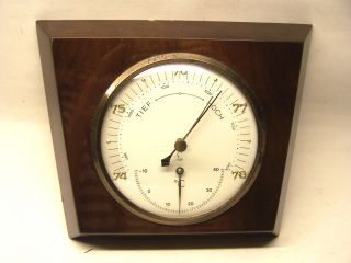 Alte Lufft Wetterstation - Barometer - Thermometer Bild