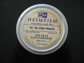 Alter Ddr Defa Film Nr 143,  8mm Das Liliput - Magazin Heimfilm Bild