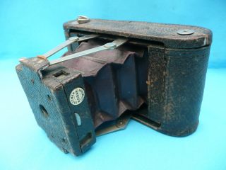 Antik Foto Kamera 1894 Folding Pocket Kodak Made Usa Eastman Company Vintage Bild