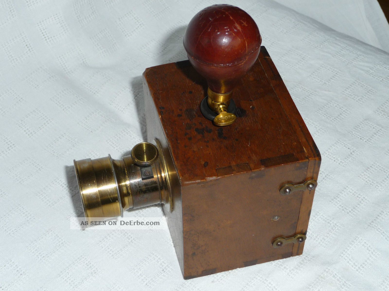 Dubroni Nr. 1 Frühe Sofortbildkamera Ca. 1864 Runde Bilder 4, 5 Cm
