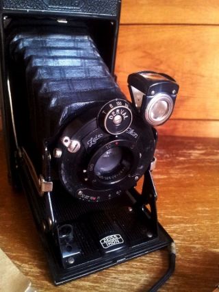 Antike Klappkamera Rollfilm Zeiss Ikon Ikonta 6x9 Fotoapparat Bild