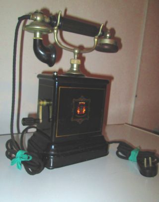 Uraltes Telefon Vor 1900 Ericsson Schöner Für Sammler Sicher Interessant Bild
