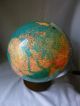Großer Alter Jro Wechselbild Globus Erdkugel Globe Holz/chromfuß Beleuchtet 30cm Wissenschaftliche Instrumente Bild 3