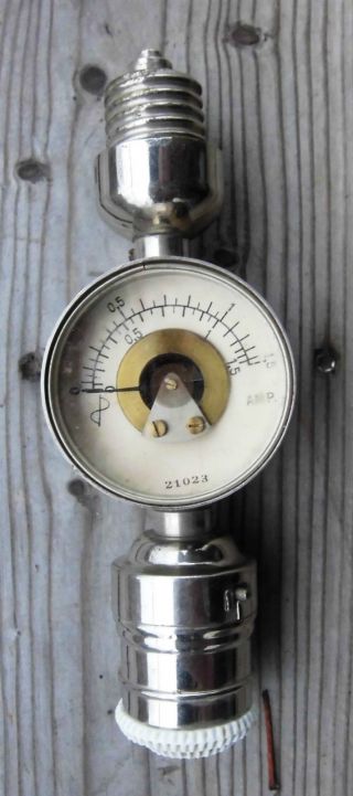 Ampèremeter Zur Bestimmung Vom Stromverbrauch.  Um 1900 Bild