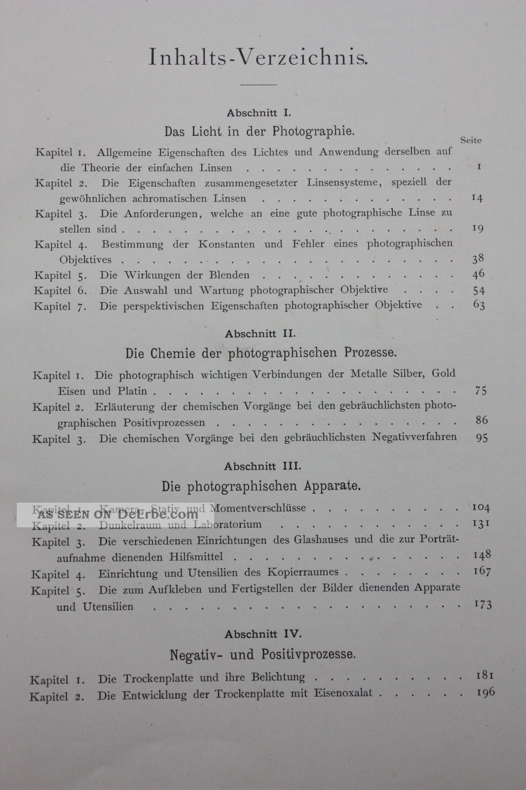 Miethe, Adolf Lehrbuch Der Praktischen Photographie, 1896