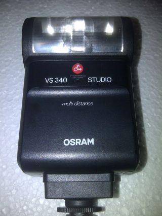 Blitzgerät Vs 340 Studio Multi Distance - Osram Mit Sehr Schöner Tasche Bild