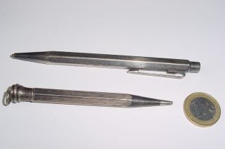 Alter Silber Bleistift 2 Stück - Caran D´ache Bild