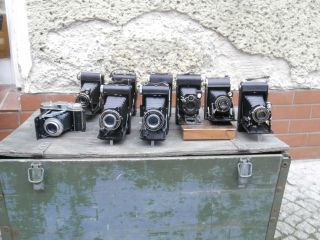 9 Balgenkameras,  Rollfilmkameras,  Teil 2 Bild