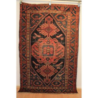 Semi Antiker Handgeknüpfter Perser Orientteppich Malayer Carpet 135x210cm 230 Bild