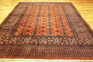 Alter Buchara Youmut 275x190cm Orient Teppich Carpet Tappeto Tapis Afghan 3655 Bild