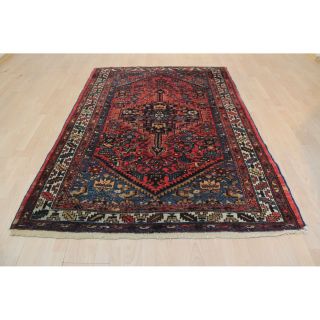 Semi Antiker Handgeknüpfter Perser Orientteppich Malayer Carpet 193x136cm 247 Bild