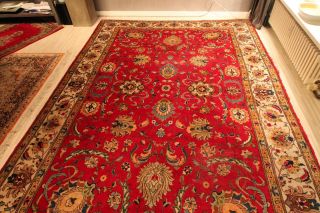 Echter Alter Handgeknüpfter Perserteppich,  Old Carpet,  Tappeto Antico,  324x224 Bild