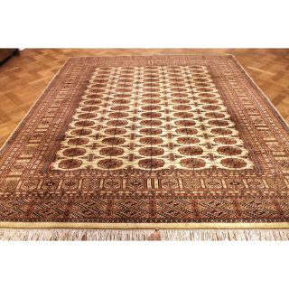 Prachtvoller Handgeknüpfter Perser Orientteppich Buchara Jomut 240x300cm Tappeto Bild