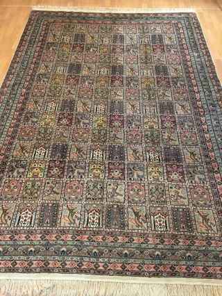 Orientteppich,  Teppich,  Rug,  Kashmir Mit Seide 310x214 Bild