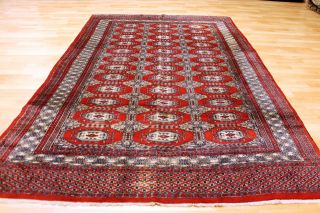 Alter Afghan Buchara 245x155cm Orient Teppich Carpet Tappeto Tapis Afghan 3549 Bild