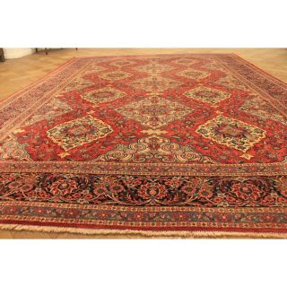 Feiner Antiker Handgeknüpfter Perser Orient Palast Teppich Korkwolle 230x310cm Bild