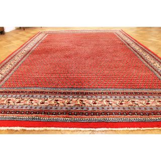 Königlicher Hochwertiger Handgeknüpfter Perser Palast Teppich Mir Rug 221x330cm Bild