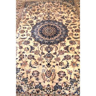 Wunderschöner Handgeknüpfter Dekorativer Orientteppich Blumen Teppich 210x300cm Bild