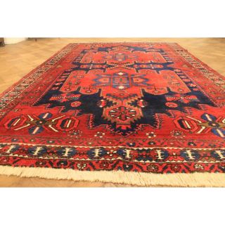 Fantastischer Alter Handgeknüpfter Orient Perser Teppich Bachta Carpet 200x310cm Bild