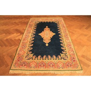 Prachtvoller Handgeknüpfter Orient Spiegel Teppich Kir Tappeto Carpet 135x255cm Bild