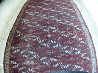 Antikerturkmenische Jomud Teppich1920 Maße - 393 X211cm Bild
