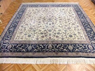 Orientteppich Teppich Korkwolle Mit Seide 250x250 Fein Ca 1,  0 Mio Knot Tip Top Bild